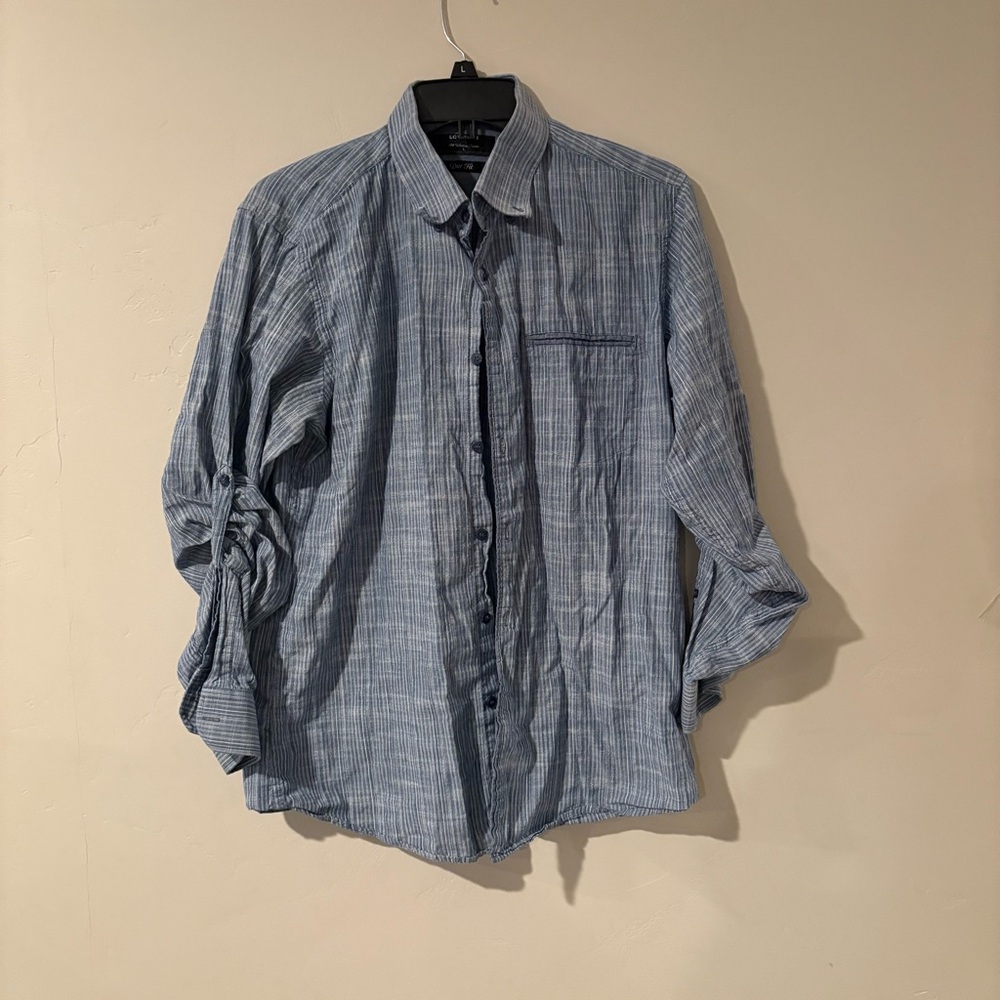 LC Waikiki Men’s Button Up Shirt | Size: Large